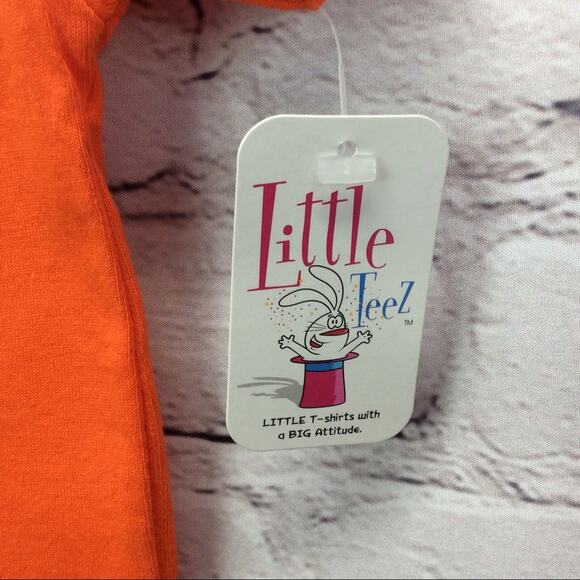 Little Teez "Gimmie Candy" T-Shirt Children's Size 3 Orange Candy Corn Autumn - Picture 3 of 5